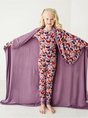 Little Sleepies Butterfly Kisses Pajama Set